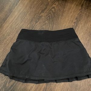 Black iviva tennis skirt